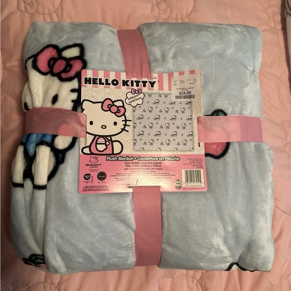 Hello kitty blanket
